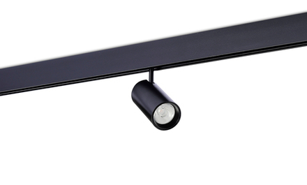 Светодиодный светильник Alpha для SPACE Track system 20Вт, D65xL135 мм, 1295Лм, 36°, 4000К, недиммируемый, черный