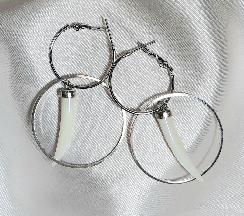 "Антлер" серьги из коллекции "Карамболь" от Jenavi