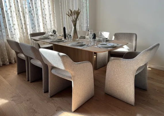 Стул E7.6 (бежевый, рогожка)