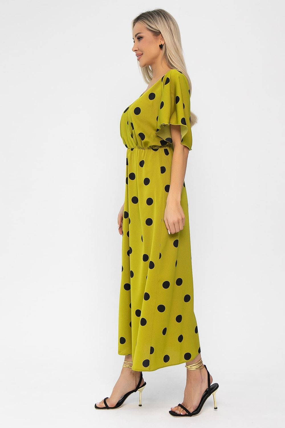 Платье Летнее настроение (зеленое яблоко) П13729-7М LT Collection