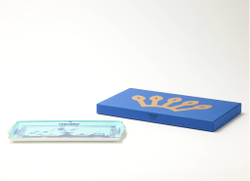 Поднос прямоугольный Oriente Italiano Iris (33.3 x 17.7 см)