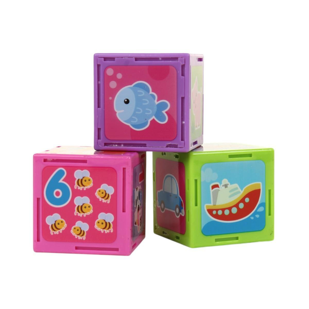 Музыкальные кубики. Первые знания с Ёжиком (синий) (Азбукварик)