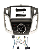 Комплект рамки с разъёмами 9" Ford Focus 3 2011-2019 шайба + кнопки - Car-Smart 7079F2