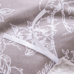 Комплект постельного белья Делюкс Сатин 100% хлопок на резинке LR635