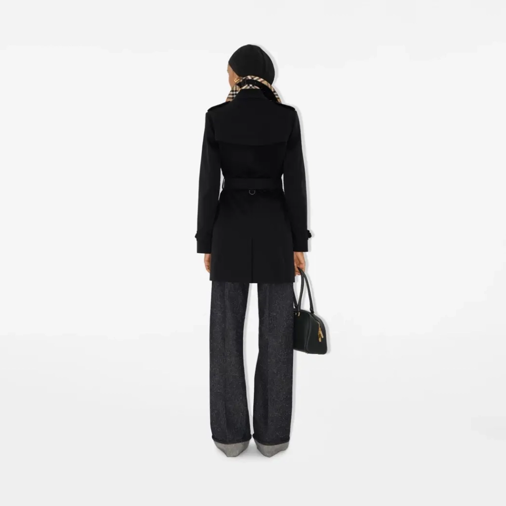 Укороченный тренч Chelsea Heritage с подкладкой Burberry Check