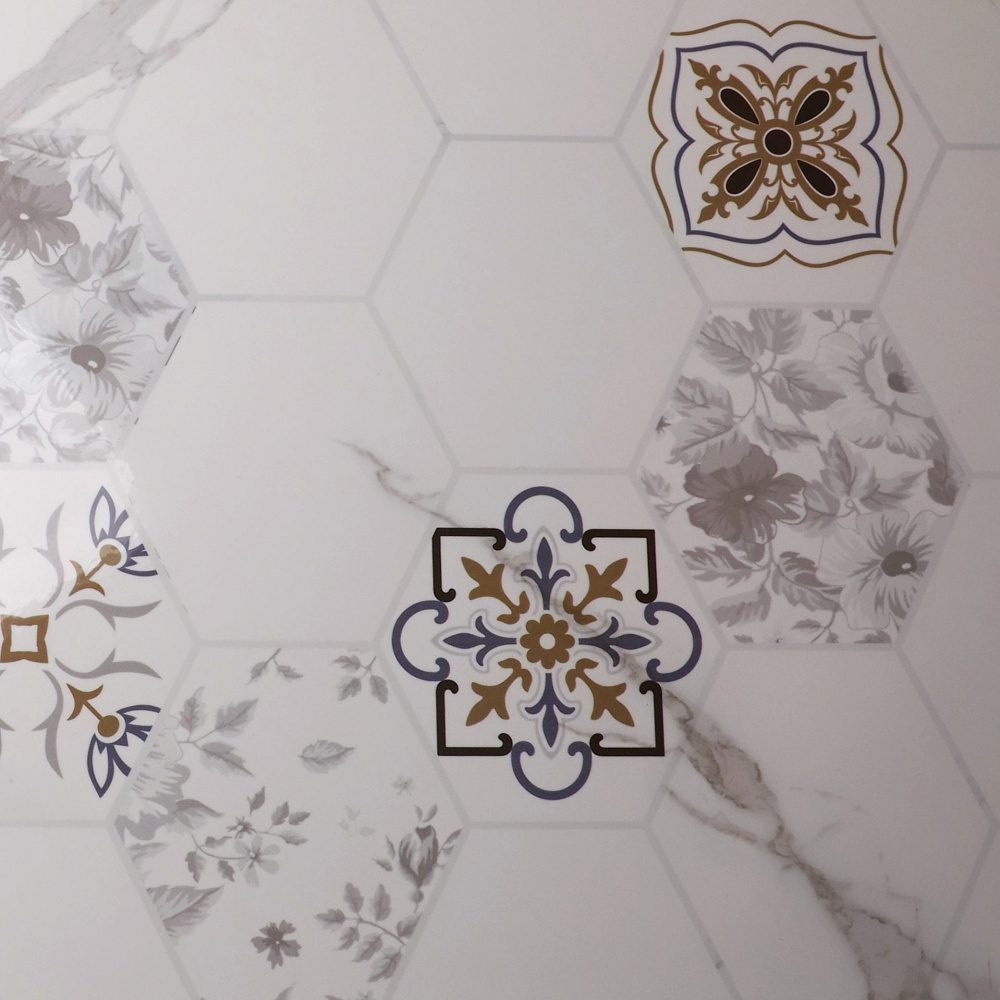 Декор настенный Тянь-Шань Киана Гексагон 30x60 см (TP3670H1) 1.8 м2