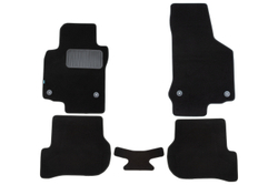 Коврики в салон для VOLKSWAGEN Scirocco 2008-2014, 2014-2017, хэтчбек, 5 шт. (текстиль) KLEVER03512722110KH