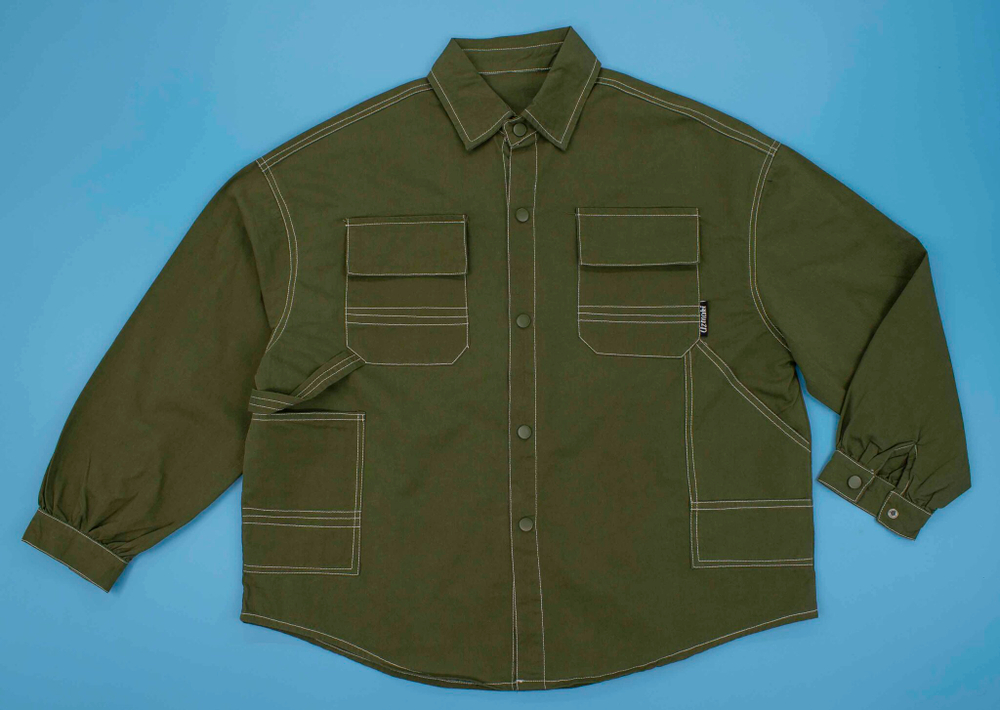 рубашка Casual на кнопках 4750