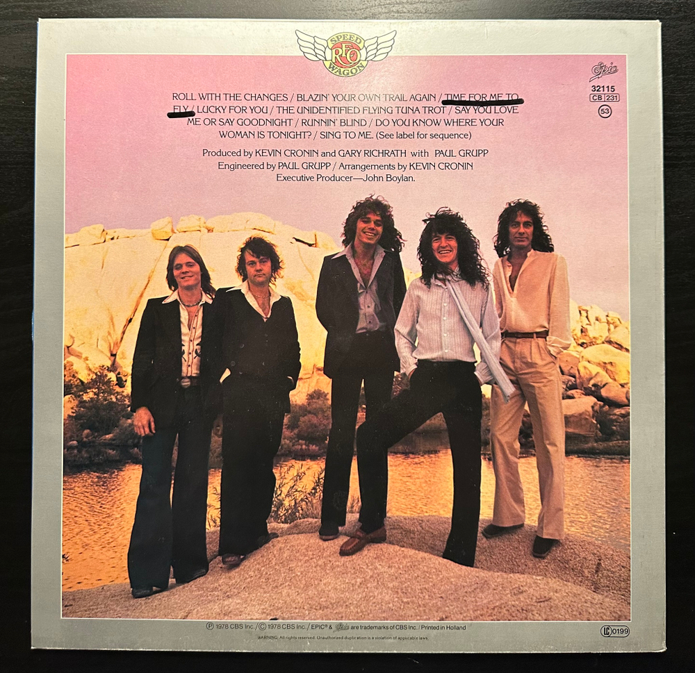 REO Speedwagon - You Can Tune A Piano, But You Can't Tuna Fish (Голландия 1982г.)