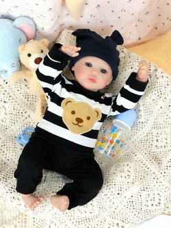 Кукла Реборн мягконабивная LifeReborn 43см (LR-016)