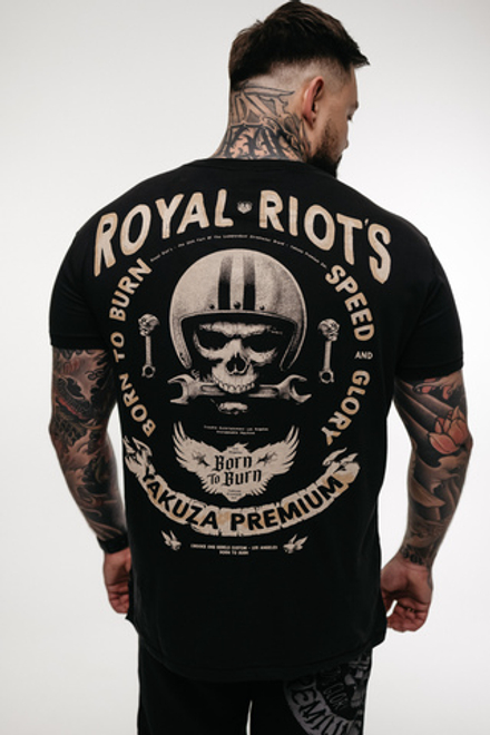 Футболка чёрная Yakuza Premium 3719-2