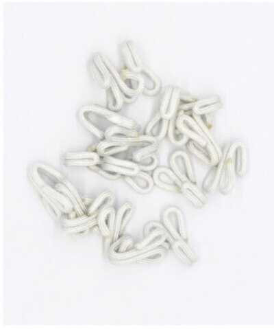 Крючки пришивные в оплетке, р. 22*13 мм