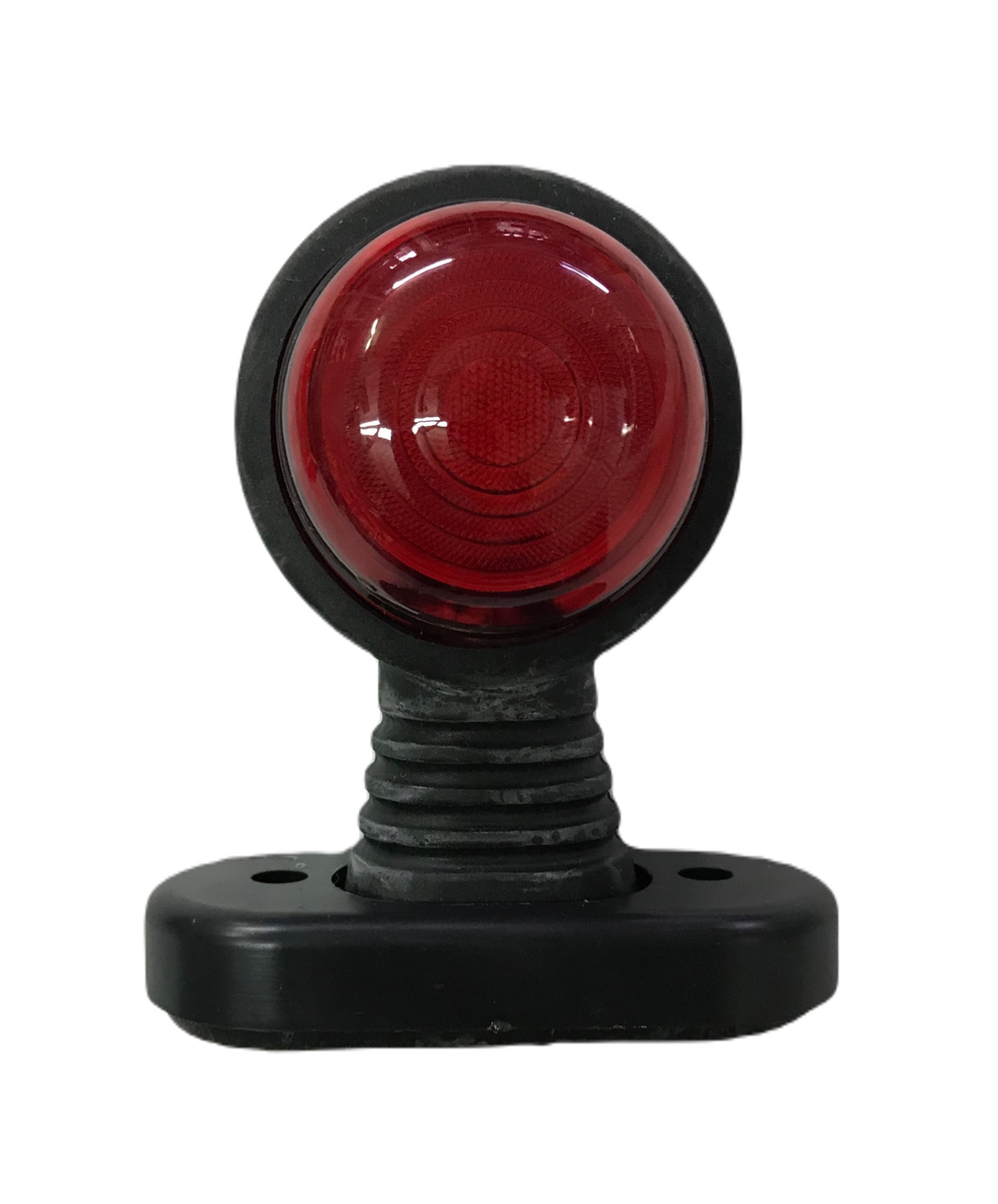 Фонарь габаритный ГФ3,2 прямой средний (рог. резин) б/л