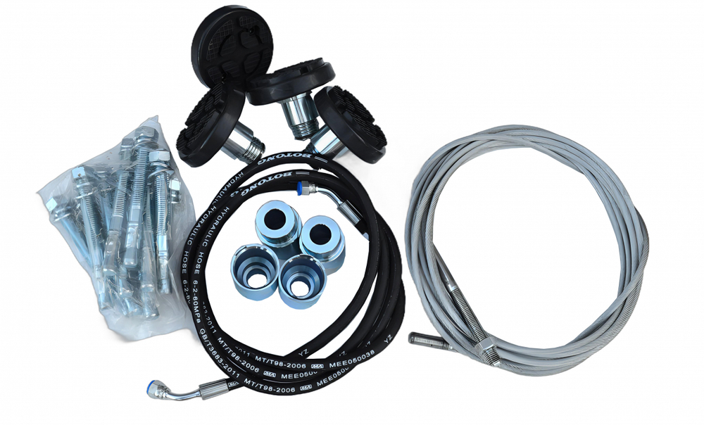 Подъемник двухстоечный GW-C4500 380 Great Wolf, 4.5 т, 380 вольт, нижняя синхронизация, гидравлический