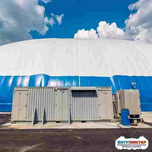 Крытый хоккейный корт воздухоопорный «Полярный Лёд», 71×30×10 м