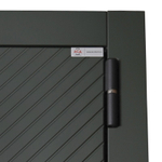 Стальная дверь "Лима" (биометрический замок). Заказная модель.