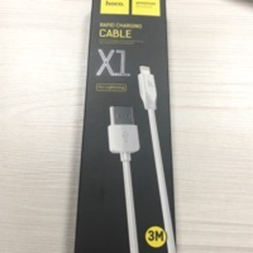 Кабель USB - Lightning (для iPhone) Hoco X1 (3 м.) Белый