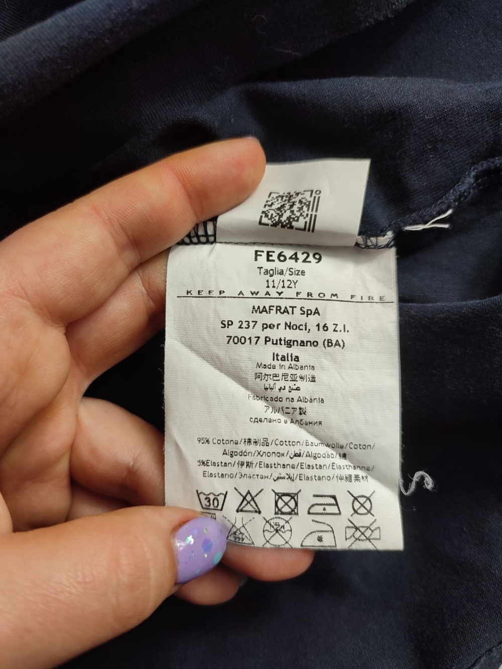 Футболка-поло Ferrari хлопковая яркая на 11-12 лет