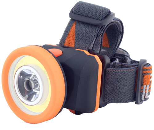 Налобный фонарь Яркий Луч LH-175 COB черный/оранжевый