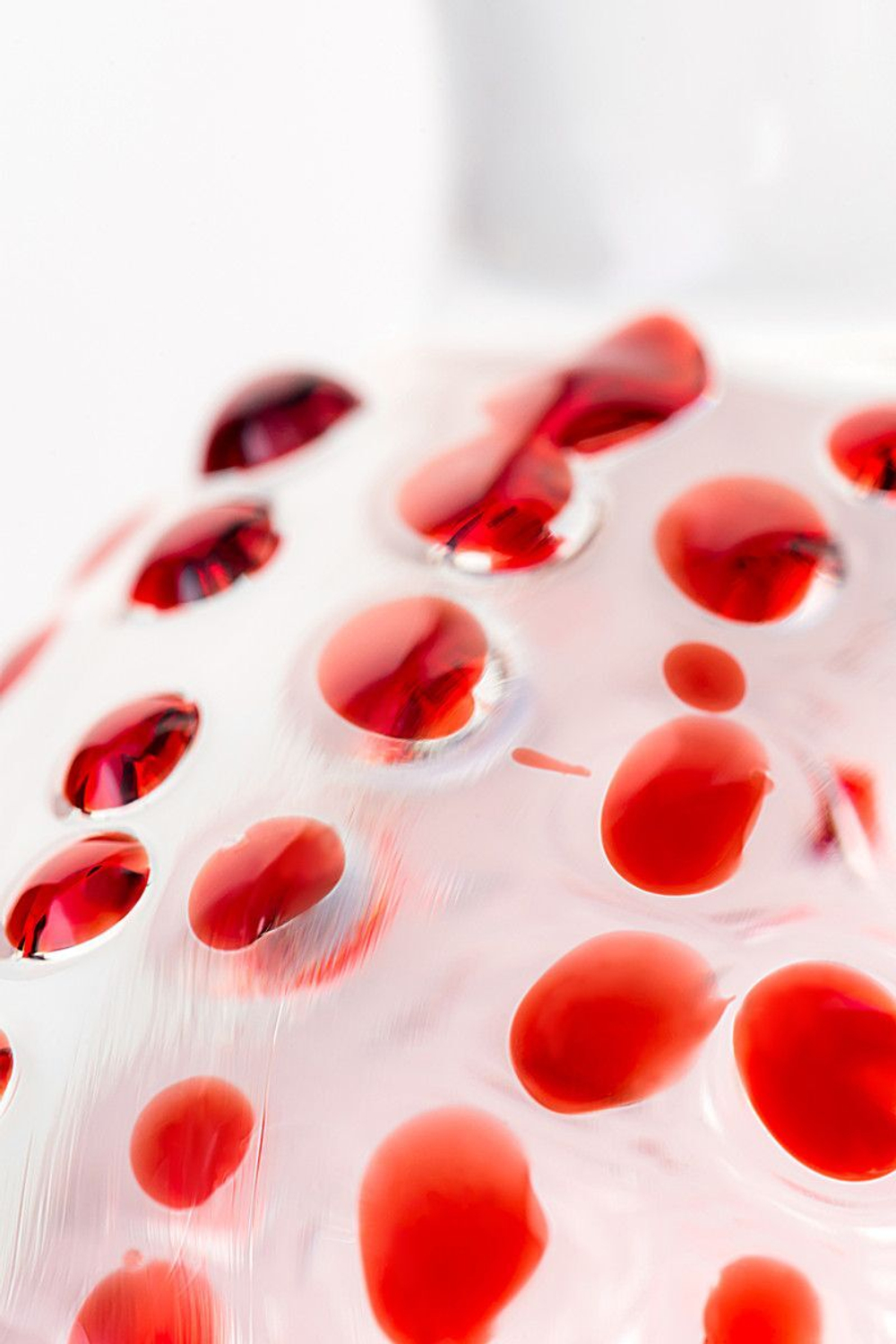 Стеклянный фаллоимитатор Sexus Glass 17,5 см – загнутый, с точками