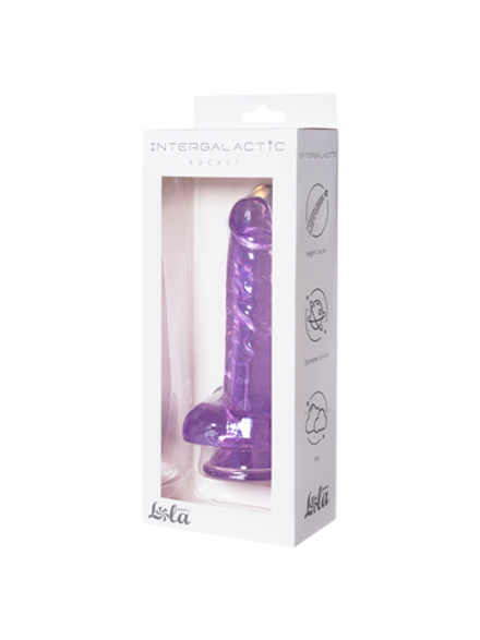 Фаллоимитатор Intergalactic Rocket Purple, фиолетовый