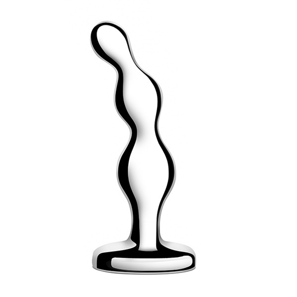 Анальный стальной фаллоимитатор для простаты 13см b-Vibe Stainless Steel Anal Beads BV-052