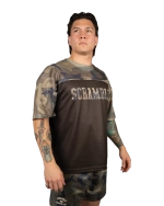 Тренировочная футболка Scramble – WOODLAND CAMO