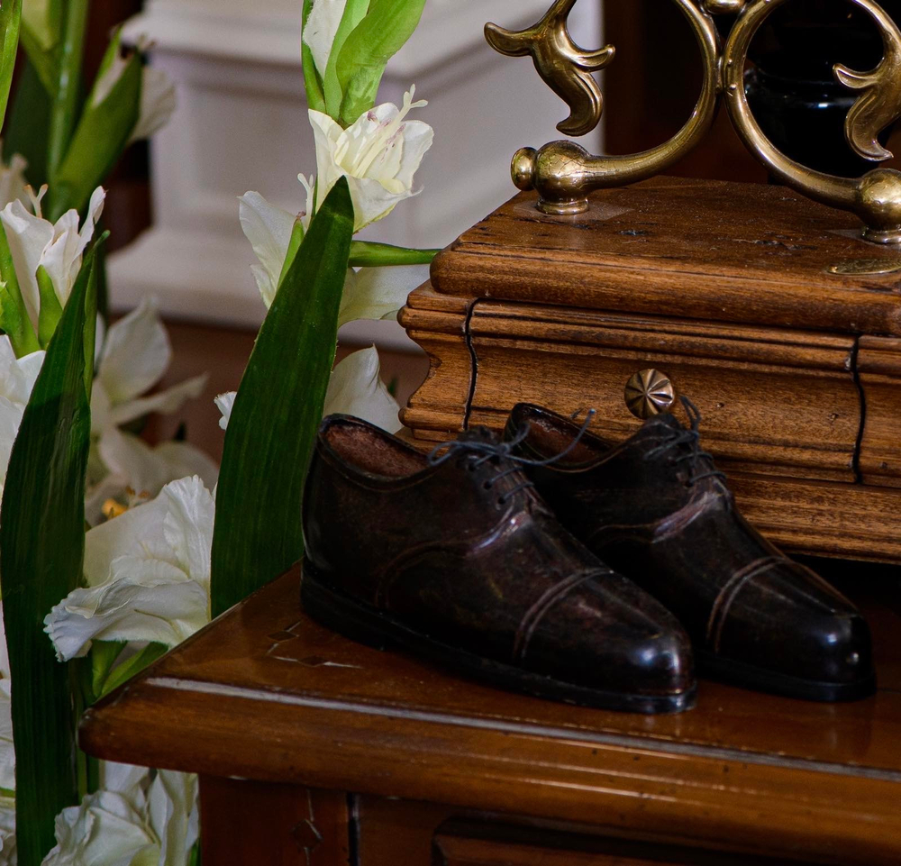 Пара обуви винтажная