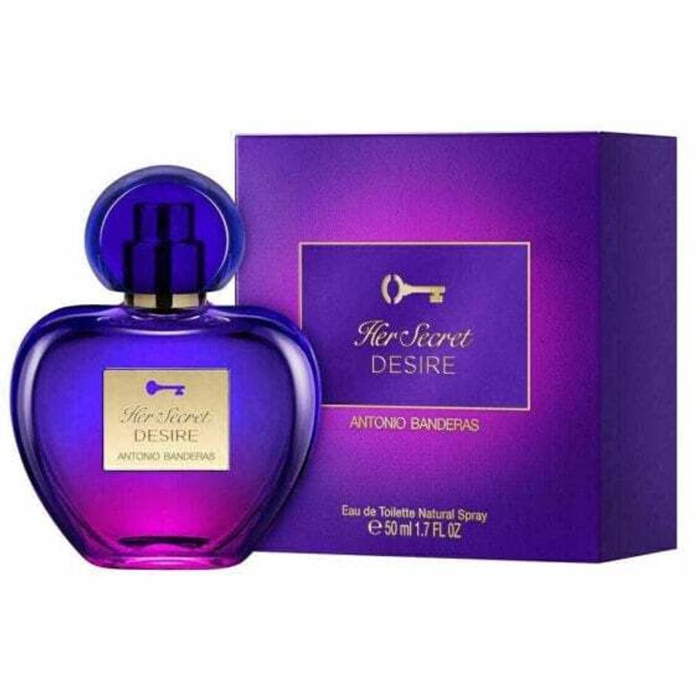 Женская парфюмерия ANTONIO BANDERAS Her Secret Desire 50ml Eau De Toilette