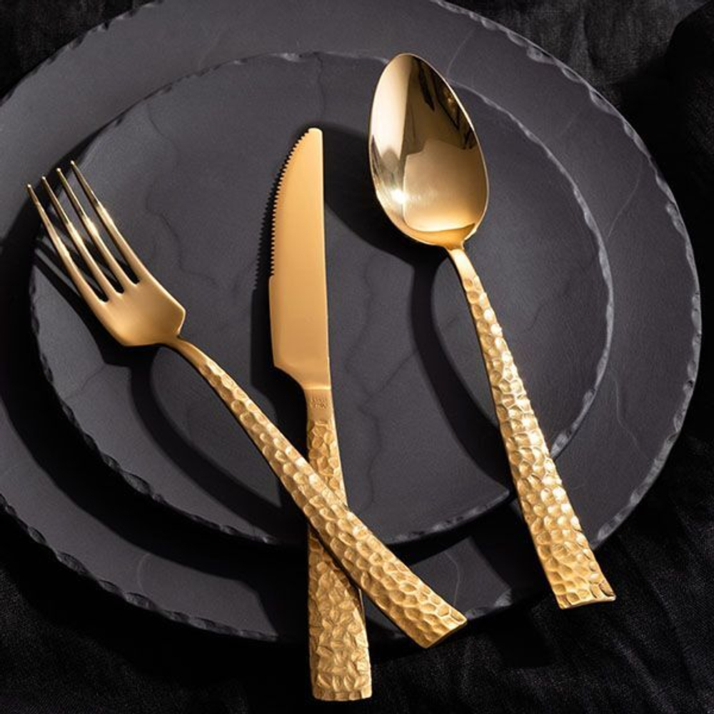 Тарелка «Базальт» мелкая;керамика;D=268,H=15мм;черный (Цвет: черный)