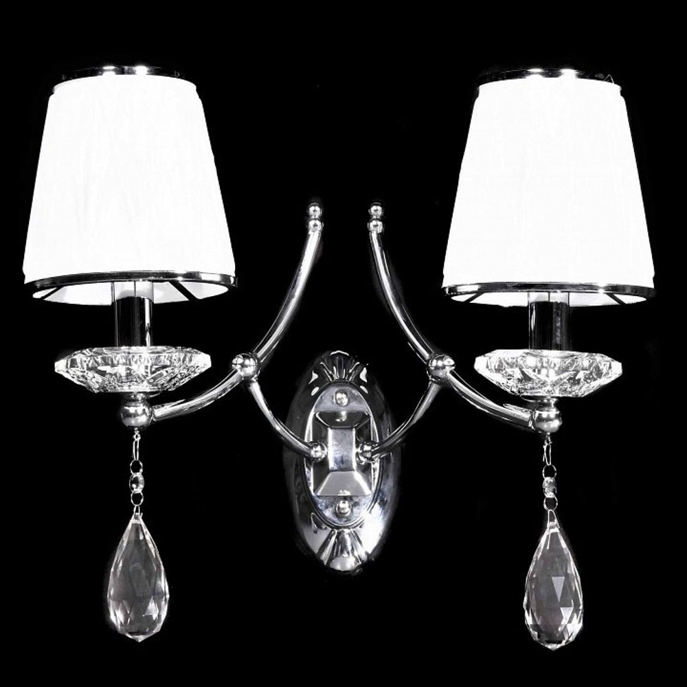 Бра LUMINA DECO Dominni LDW 9268-2 CHR