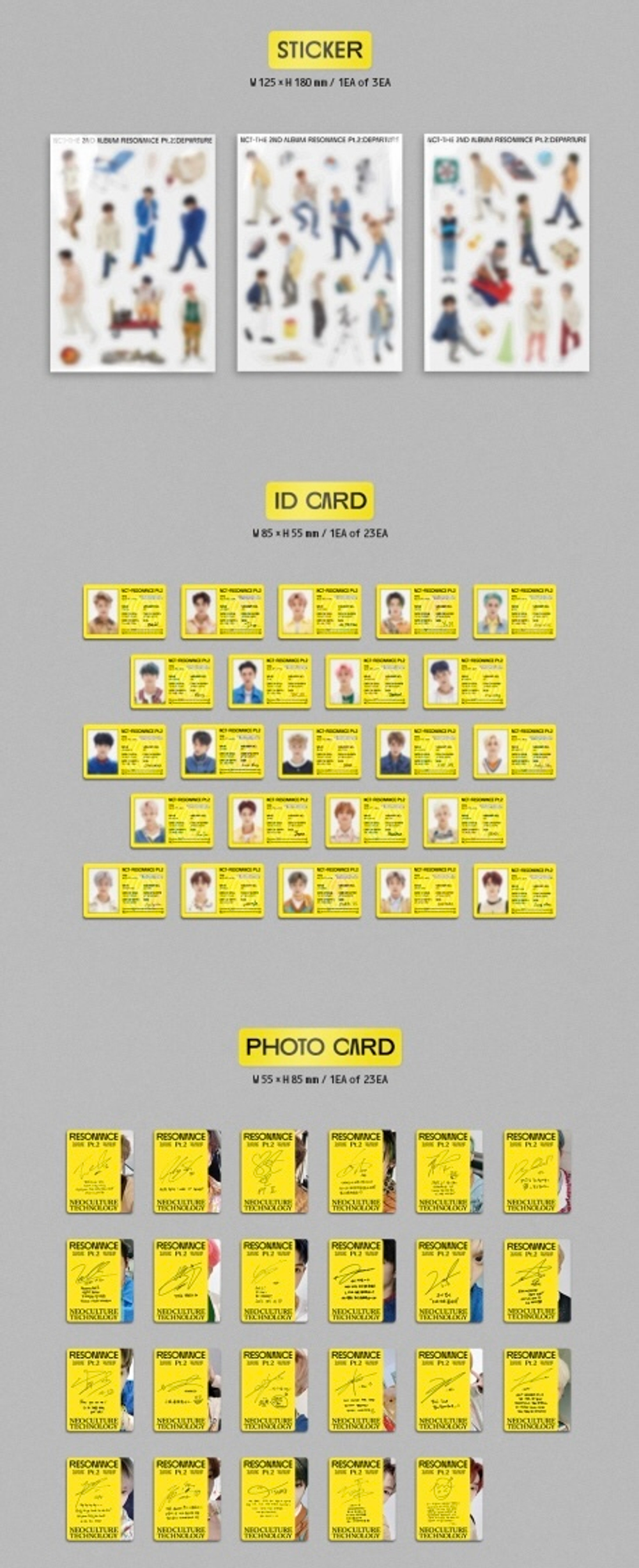 NCT 2020 - RESONANCE Pt.2 (Departure Ver.) - Stars Store