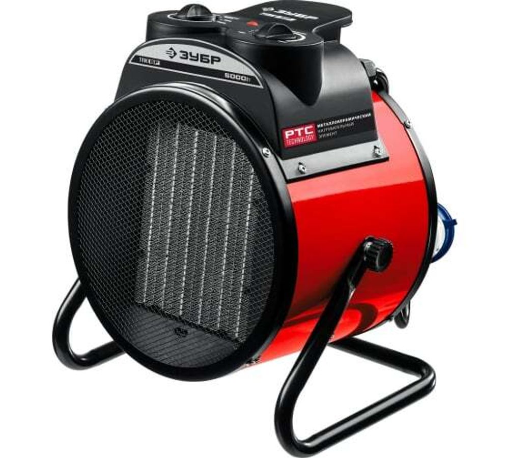 Тепловая пушка ЗУБР электрическая 5кВт, ТПК-5Р