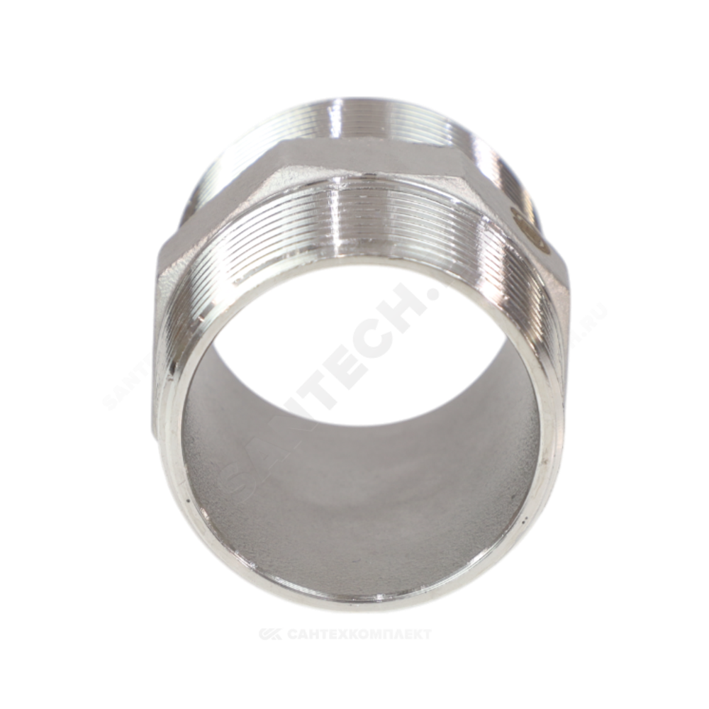 Ниппель сталь нерж Ду 40 (1 1/2") НР Benarmo