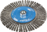 ЗУБР 200 мм, стальная проволока, 0.5 мм, Щетка дисковая, ЭКСПЕРТ (35192-200)
