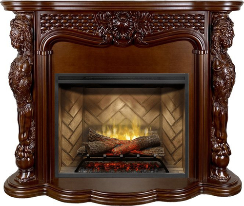 Каминокомплект Castle - Темный дуб с очагом Revillusion RBF30