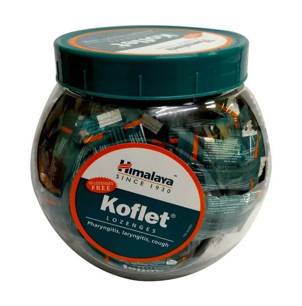 АКЦИЯ Леденцы для горла Himalaya Koflet 75 шт