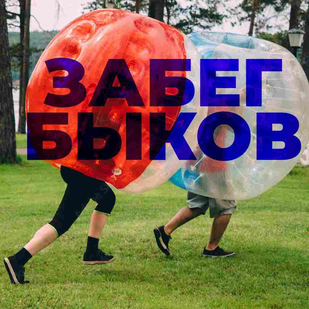 Бампербол "Прозрачный с красными держателями", ПВХ, диаметр 1,2 м