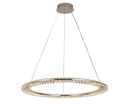 Подвесная светодиодная люстра Newport CRYSTAL 8241N/800 chrome, М0071042