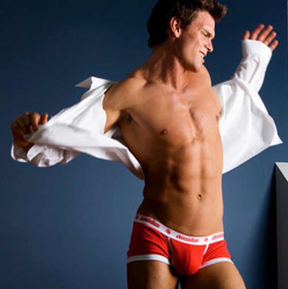 Мужские трусы хипсы Aussiebum Patriot Hip Red