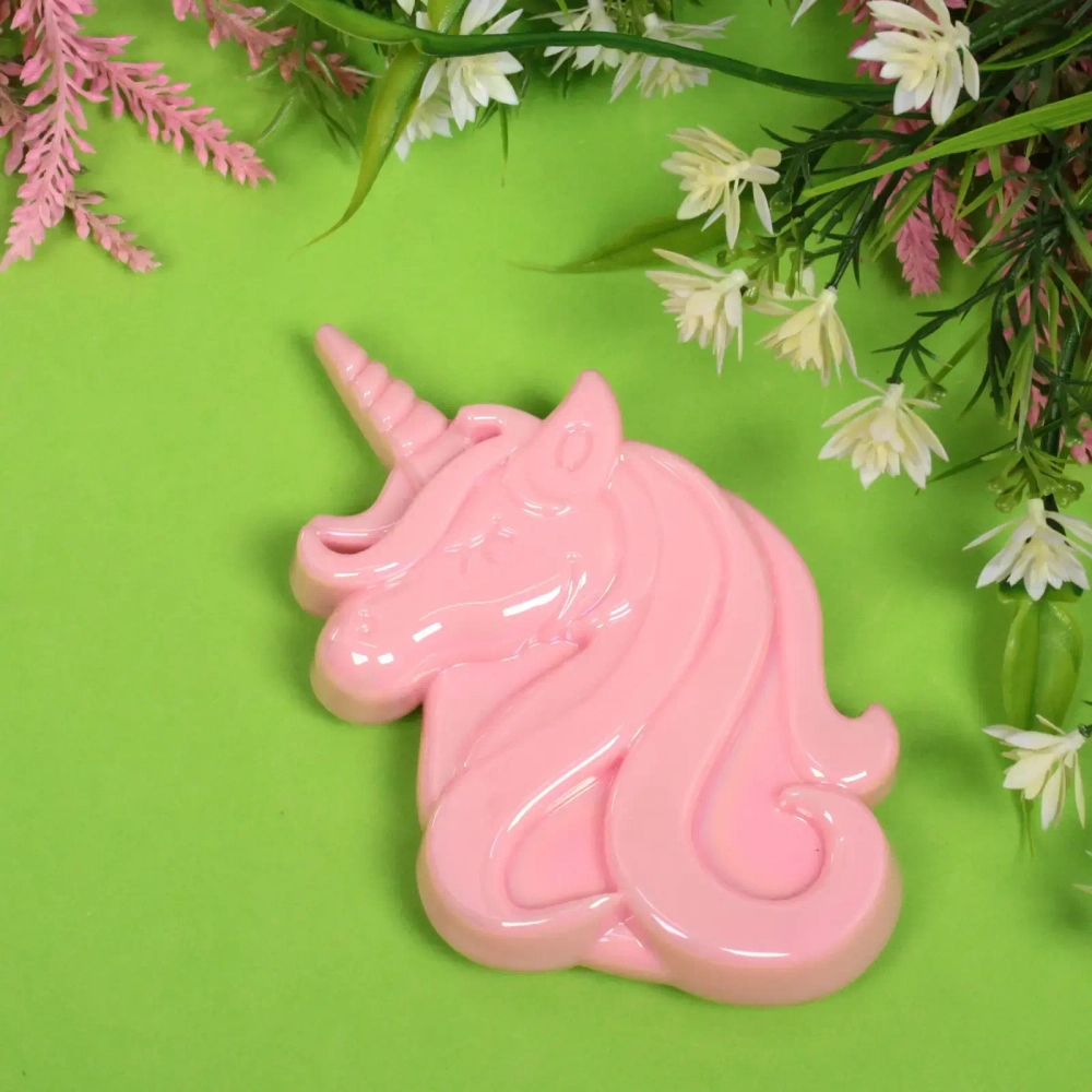 Расческа массажная детская «Your Style -Единорог «, цвет перламутровый ,в пластиковой коробке, 10*12,5см