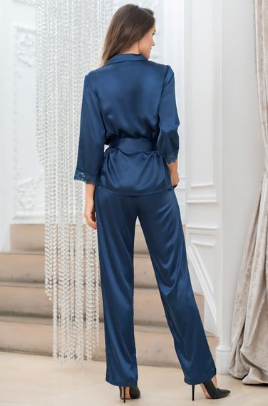 Комплект 3предмета с брюками Mia-Amore FRIDA Фрида 3795 синий