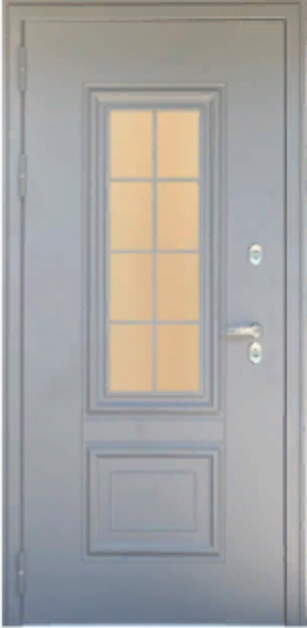 Входная дверь Лорд Грей: Размер 2050/860-960, открывание ЛЕВОЕ