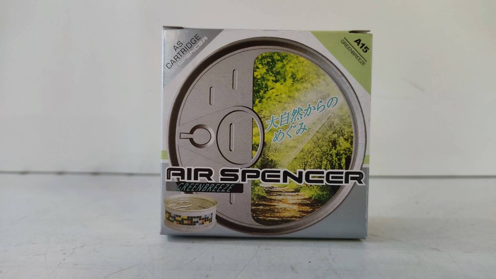 A15 GREENBREEZE (ЭКО) / Ароматизатор для автомобиля Air Spencer (Д8Ш7В4) ВЕС 0,085