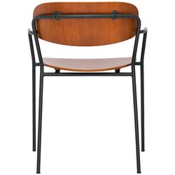 Стул с подлокотниками Torfrid, орех