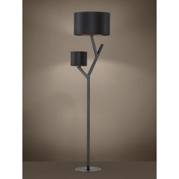 Торшер 2*E27 39889 чёрный/чёрный Balnario Eglo
