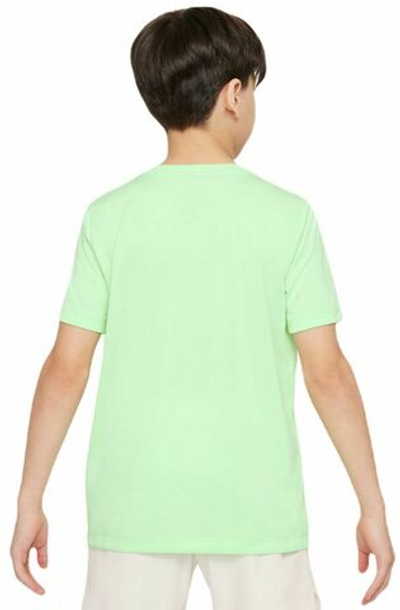 Футболка для мальчика теннисная Nike Kids Dri-Fit Rafa T-Shirt - vapor green