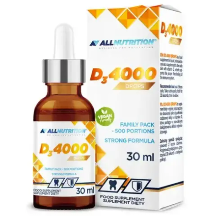Allnutrition Витамин D3 4000 капли - 30 мл