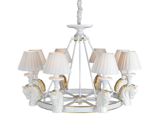 1958K/8 SWH+GD (1) Люстра Veneto Luce