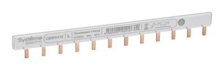 Шинка гребенчатая 1п (L1) 63А 12мод. 18мм SE C9XPH112
